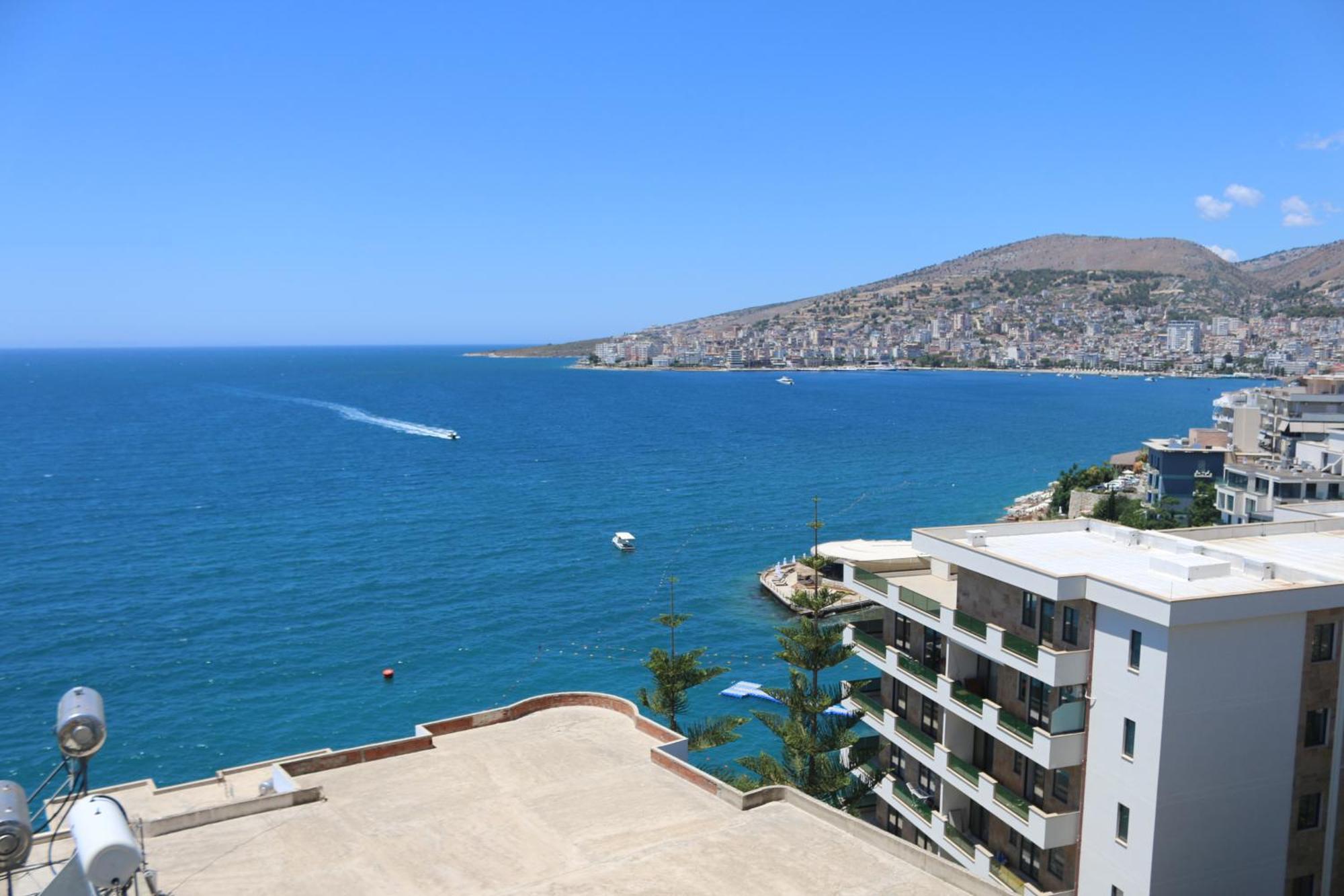 Viola Sea View Penthouse Apartment Sarandë Exterior foto