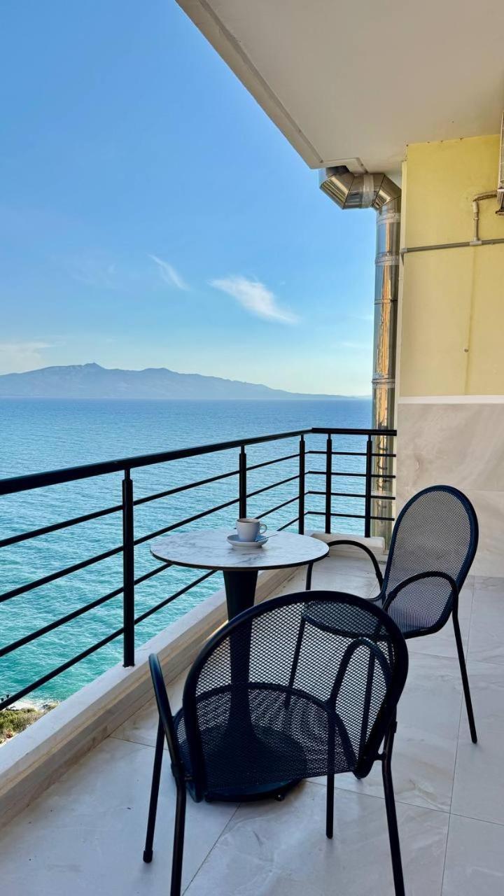 Viola Sea View Penthouse Apartment Sarandë Exterior foto
