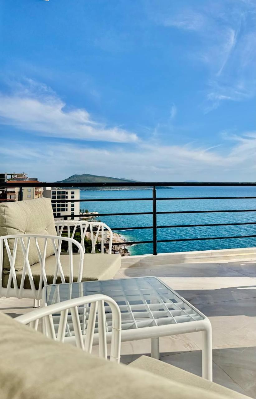Viola Sea View Penthouse Apartment Sarandë Exterior foto