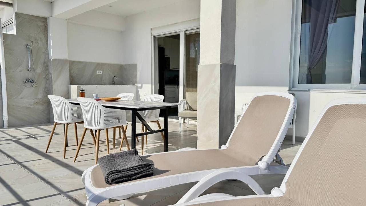 Viola Sea View Penthouse Apartment Sarandë Exterior foto